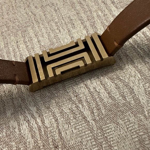 FitBit x Tory Burch Fitbit Flex leather wrist band tan - Picture 5 of 6